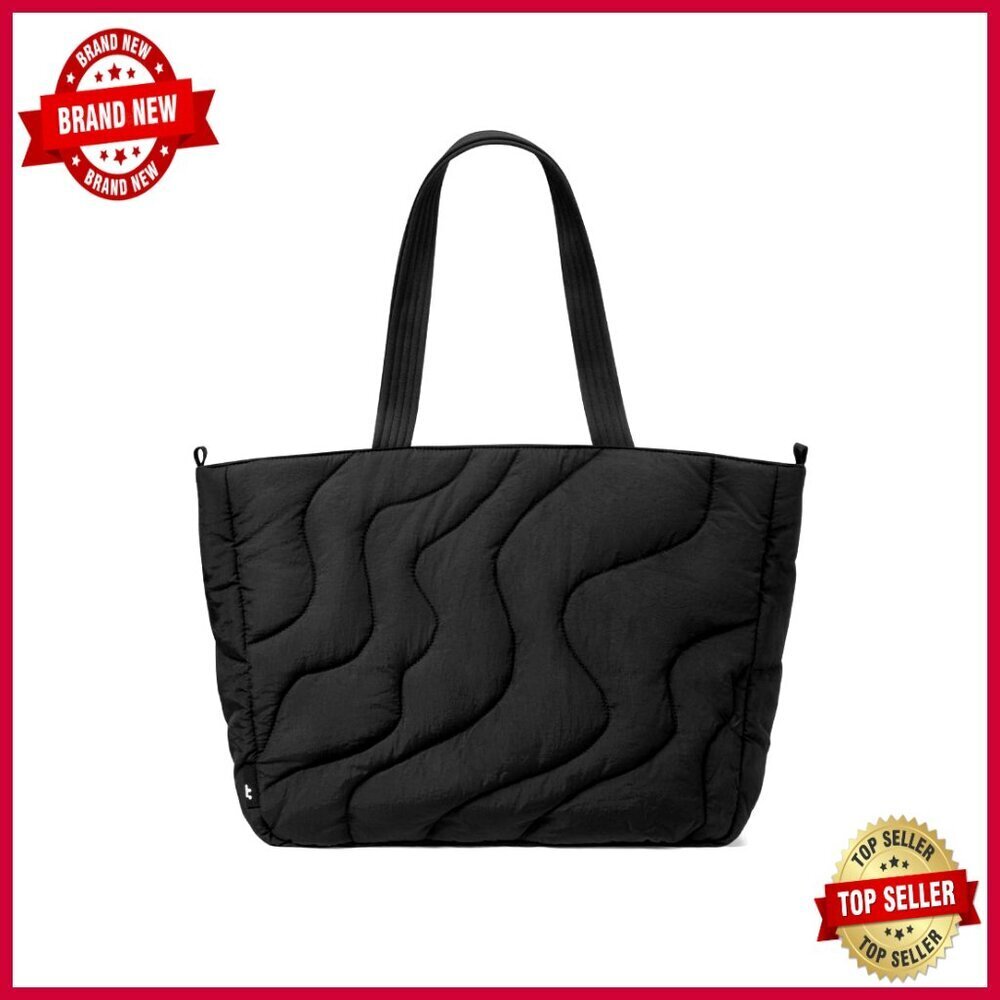 Padded Laptop Tote Bag 16-inch Lightweight Puffer Work Tote Large Capacity